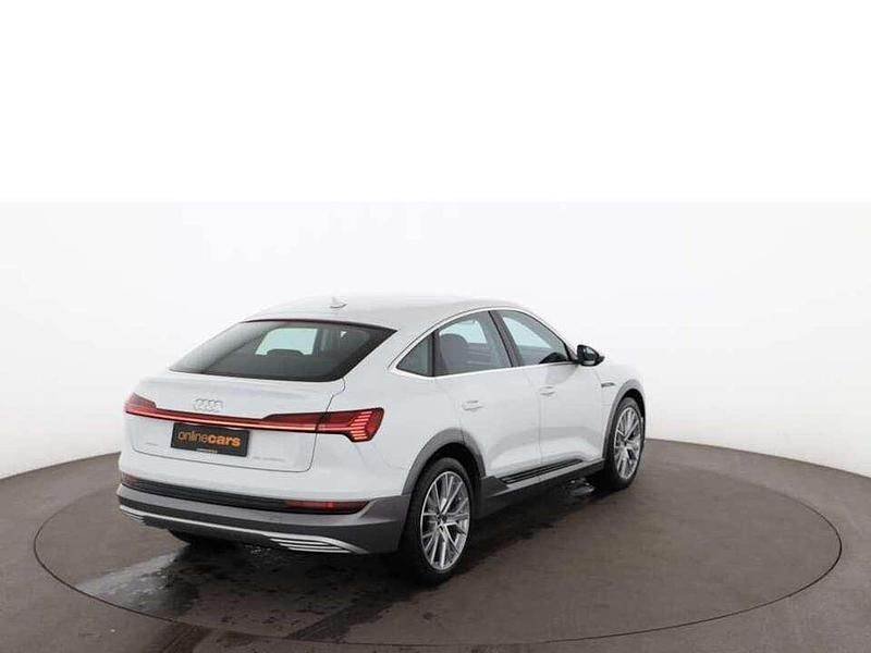 Gebraucht Audi e-tron Advanced Plus 300 kW (408 PS) 2023 Weiß SUV
