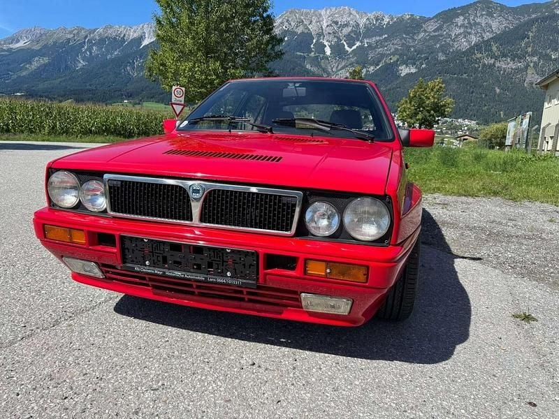 Gebraucht Lancia Delta 181 PS (133 kW) 1988 Rot Kleinwagen