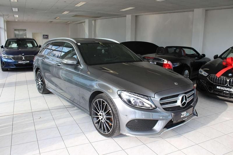 Grau Gebraucht 2017 Mercedes C200 Sport Kombi | € 16.890 (Fairer Preis) - Bild 1/4