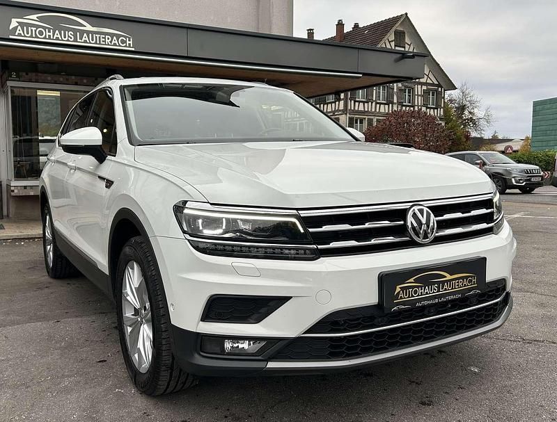Gebraucht VW Tiguan Allspace Highline 239 PS (175 kW) 2020 Weiß SUV