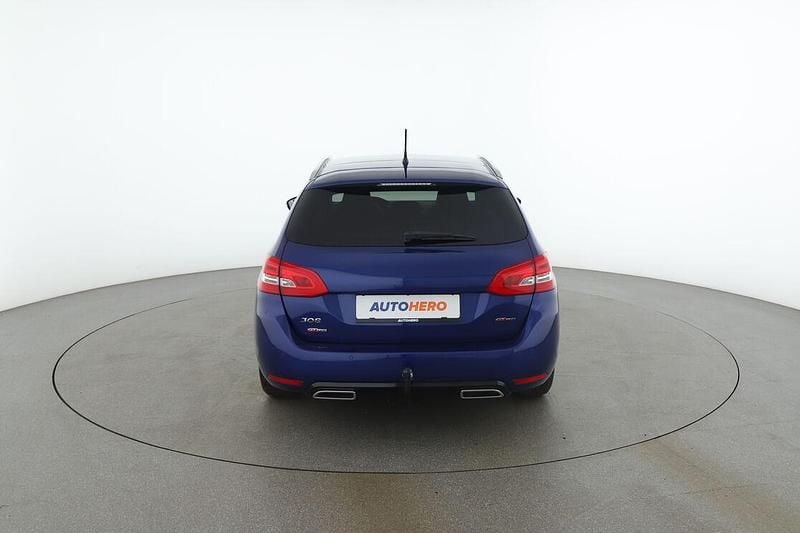 Gebraucht Peugeot 308 GT-line 120 PS (88 kW) 2017 Blau Kombi