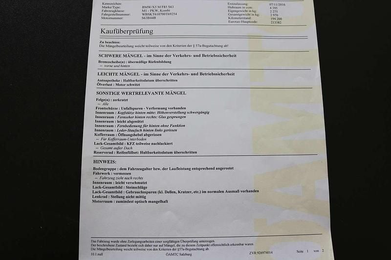 Schwarz Gebraucht 2016 BMW X5 M SUV | € 28.900 - Bild 1/4