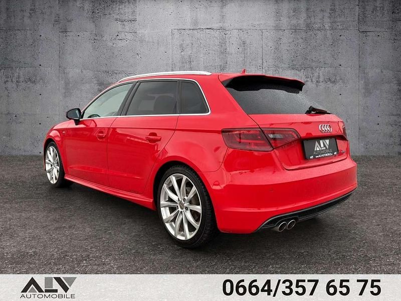 Gebraucht Audi A3 S-Line 184 PS (135 kW) 2015 Rot Kleinwagen