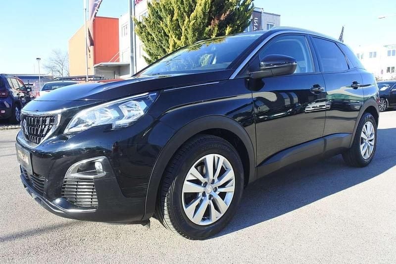 Gebraucht Peugeot 3008 Active 131 PS (96 kW) 2018 Schwarz SUV