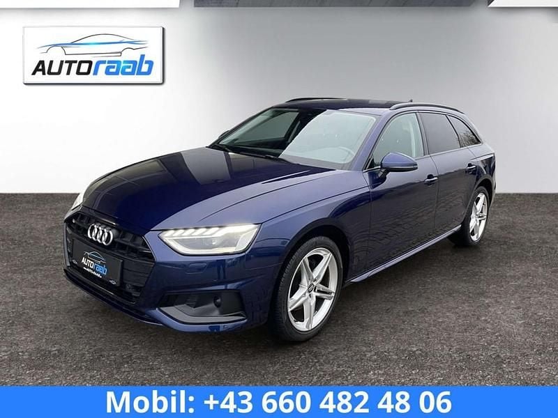 Blau Gebraucht 2020 Audi A4 Advanced Kombi | € 22.990 (Etwas zu teuer) - Bild 1/4