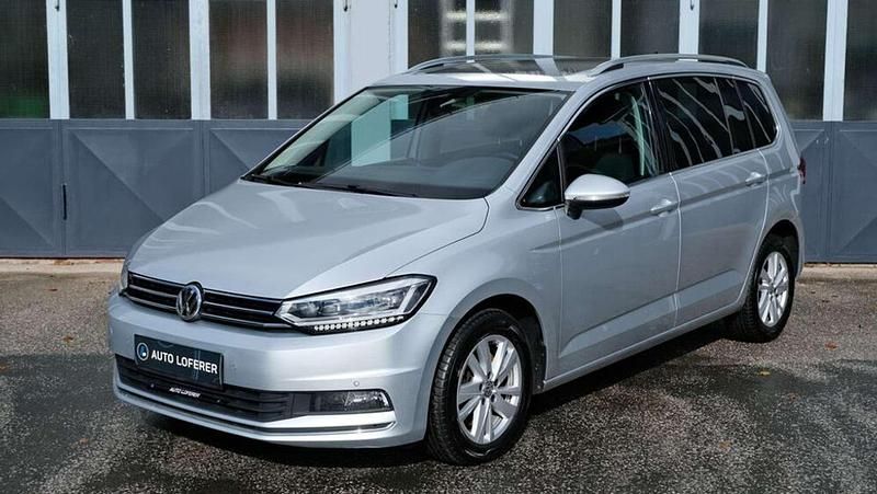 Gebraucht VW Touran Highline 150 PS (110 kW) 2020 Silber Van / Kleinbus