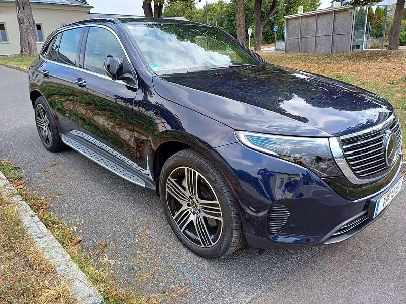 Gebraucht Mercedes EQC400 300 kW (408 PS) 2021 Blau SUV