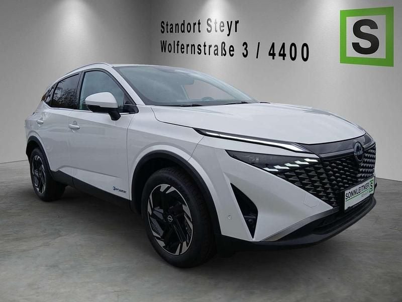 Neu Nissan Qashqai N-Connecta 190 PS (139 kW) 2025 Weiß SUV
