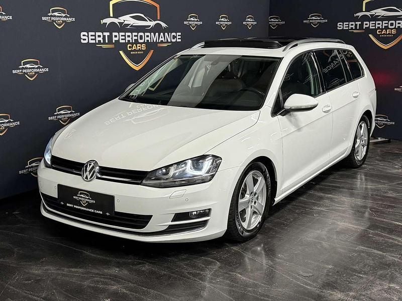 Gebraucht VW Golf VII Highline 150 PS (110 kW) 2013 Weiß Kombi