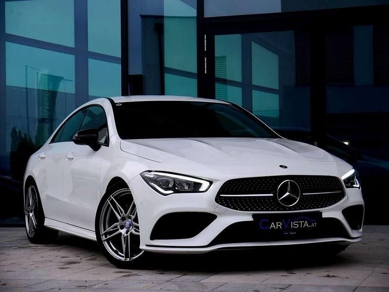 Gebraucht Mercedes CLA200 AMG line 150 PS (110 kW) 2020 Weiß Limousine