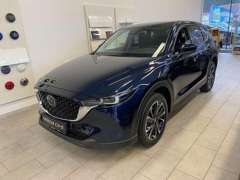 Gebraucht Mazda CX-5 Exclusive-Line 150 PS (110 kW) 2024 Blau SUV