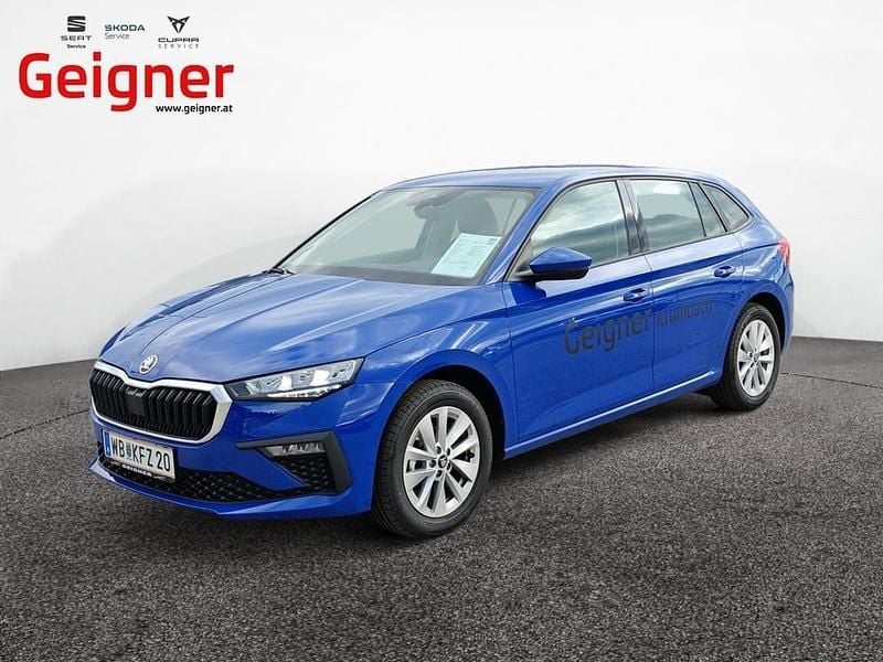 Gebraucht Skoda Scala Essence 95 PS (69 kW) 2025 Mittelblau  normal Kleinwagen