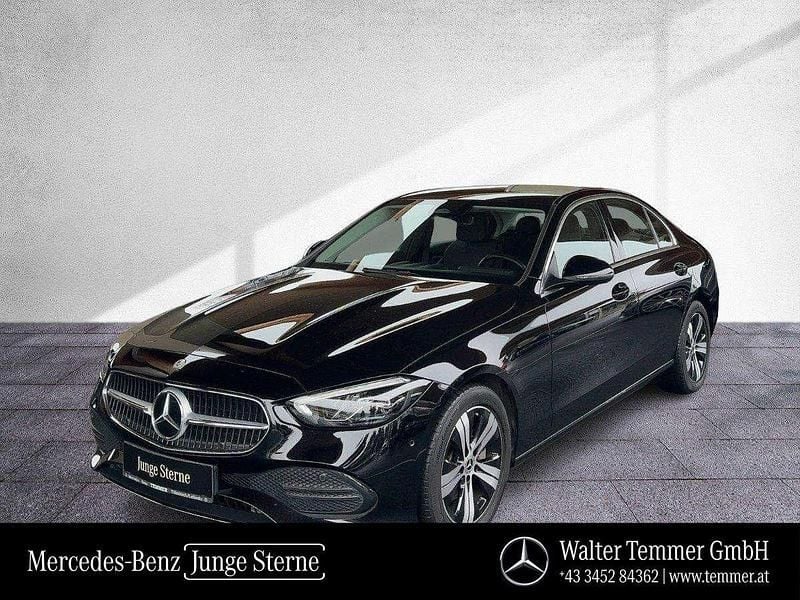 Schwarz Gebraucht 2022 Mercedes C200 Avantgarde Limousine | € 33.250 (Guter Preis) - Bild 1/4