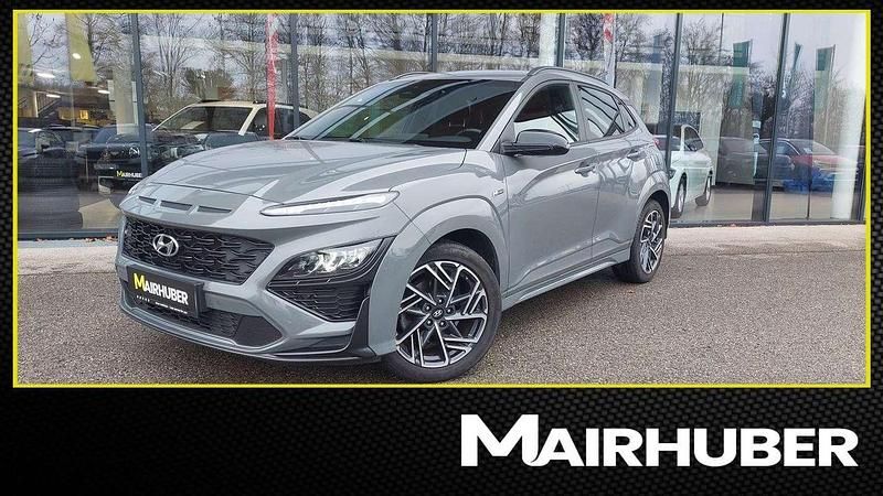 Gebraucht Hyundai Kona N Line 120 PS (88 kW) 2021 Galactic grau SUV