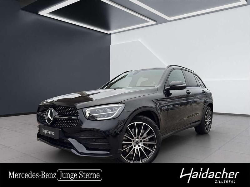 Schwarz Gebraucht 2021 Mercedes GLC220 AMG SUV | € 49.990 (Teuer) - Bild 1/4