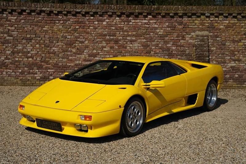 Gebraucht Lamborghini Diablo 492 PS (361 kW) 1991 Gelb Coupé