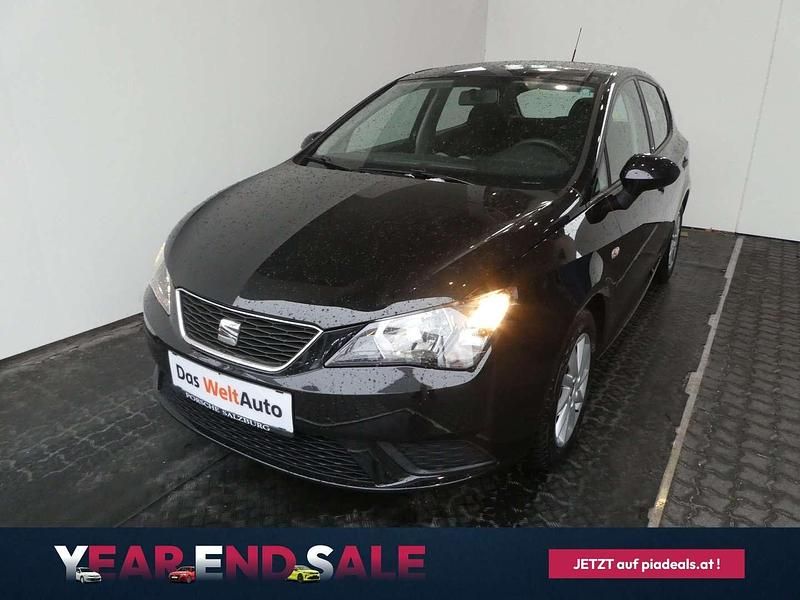 Schwarz metallic Gebraucht 2017 Seat Ibiza SOL Limousine | € 9.990 (Fairer Preis) - Bild 1/4