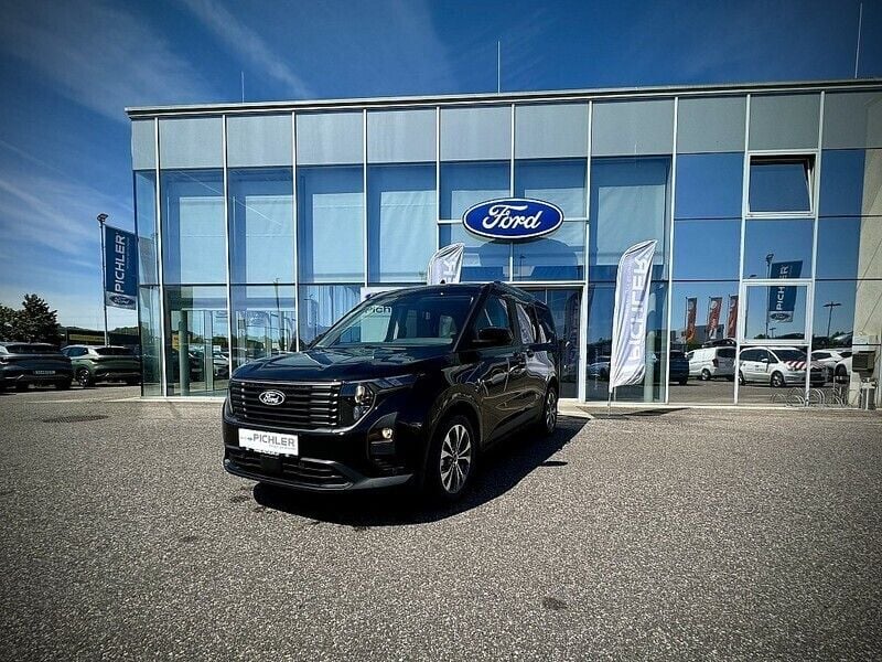 Gebraucht Ford Tourneo Courier Titanium 125 PS (91 kW) 2024 Agate black metallic Van / Kleinbus