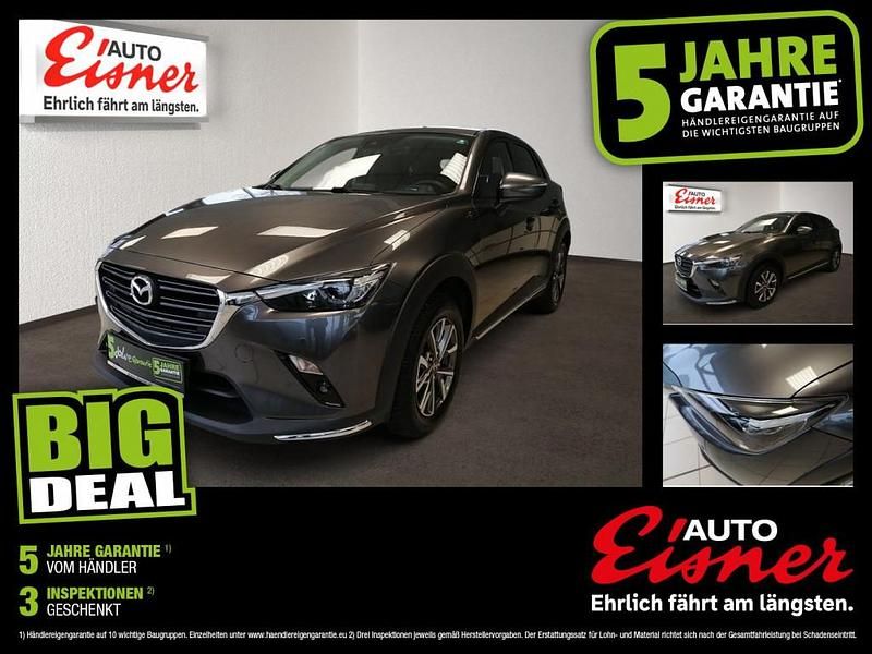 Grau Gebraucht 2021 Mazda CX-3 SUV | € 18.980 (Fairer Preis) - Bild 1/4