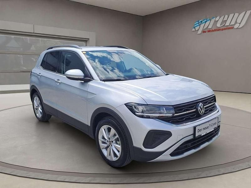 Gebraucht VW T-Cross 95 PS (69 kW) 2025 Silber SUV