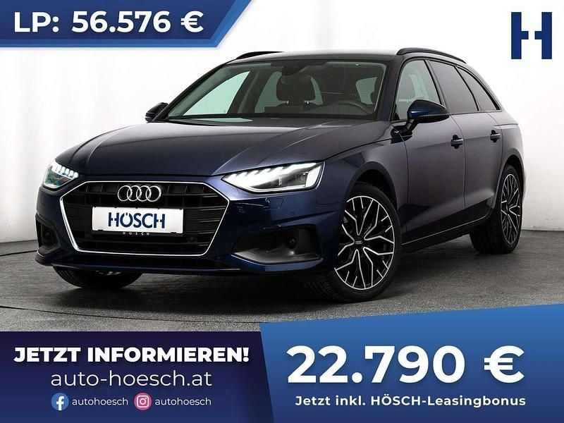 Gebraucht Audi A4 Ambiente 163 PS (119 kW) 2021 Blau Kombi
