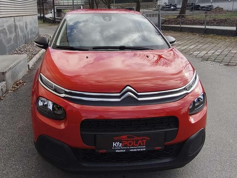 Gebraucht Citroën C3 Live 68 PS (50 kW) 2017 Orange Kleinwagen