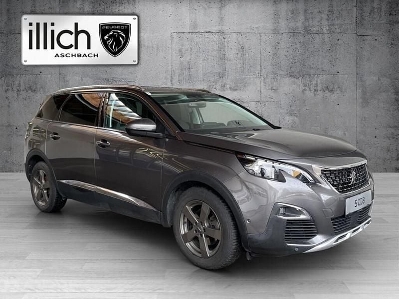 Gebraucht Peugeot 5008 Allure 120 PS (88 kW) 2017 Platinium grau SUV