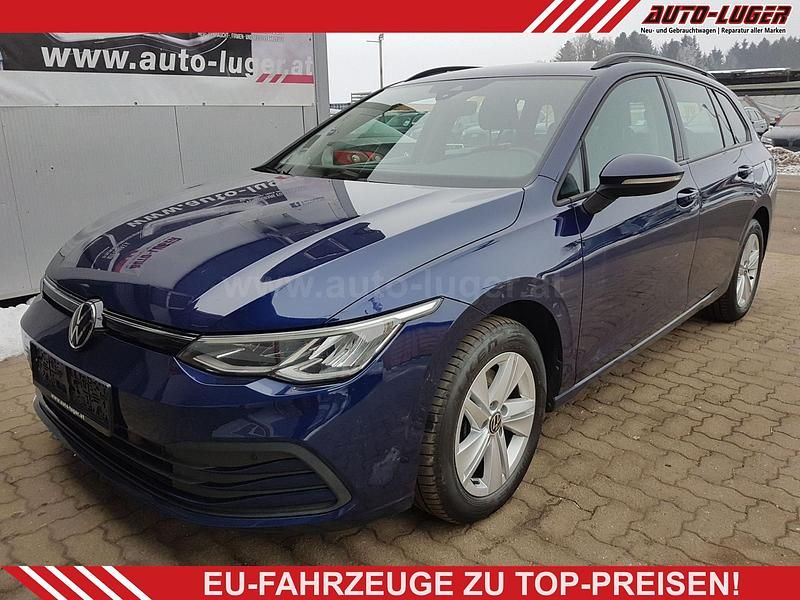 Gebraucht VW Golf VIII Life 116 PS (85 kW) 2022 Atlantik blue metallic Kombi