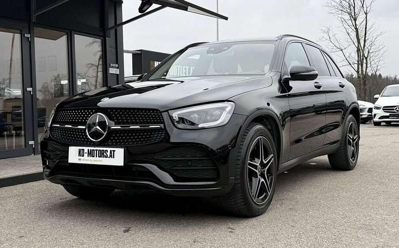 Schwarz Gebraucht 2020 Mercedes GLC220 AMG line SUV | € 39.900 (Fairer Preis) - Bild 1/4