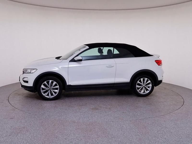Gebraucht VW T-Roc Cabriolet Style 116 PS (85 kW) 2021 Weiss  normal Cabrio