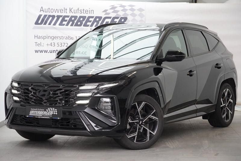 Gebraucht Hyundai Tucson N Line 136 PS (100 kW) 2024 Schwarz SUV