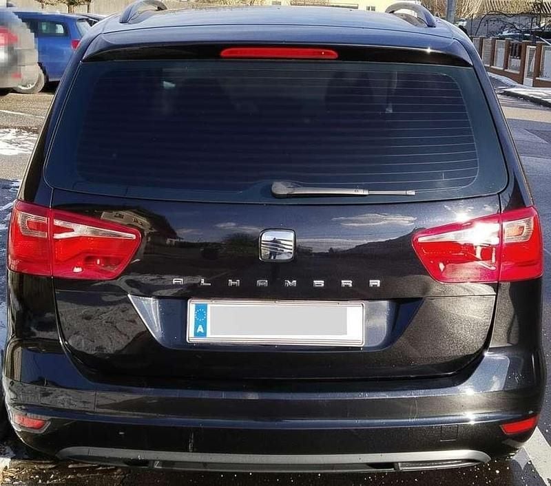 Gebraucht Seat Alhambra 140 PS (102 kW) 2015 Schwarz Van / Kleinbus