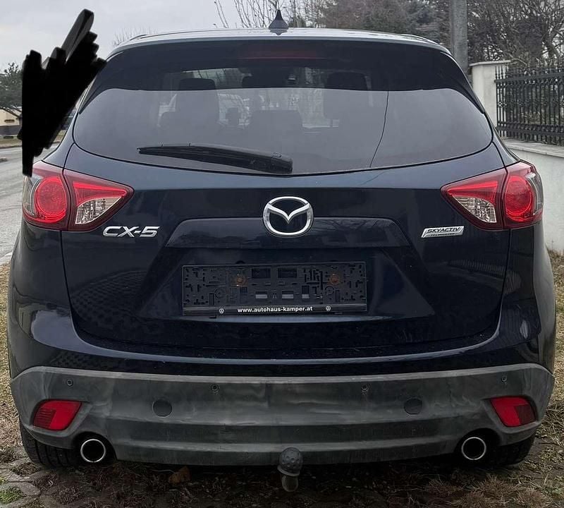 Gebraucht Mazda CX-5 150 PS (110 kW) 2015 Blau SUV