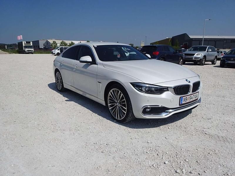 Weiß Gebraucht 2018 BMW 420 Gran Coupé Luxury Line Coupé | € 28.590 (Teuer) - Bild 1/4