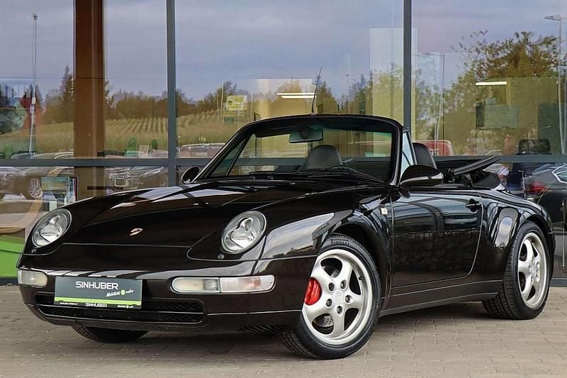 Schwarz Gebraucht 1996 Porsche 911 Carrera Cabriolet Cabrio | € 79.990 - Bild 1/4
