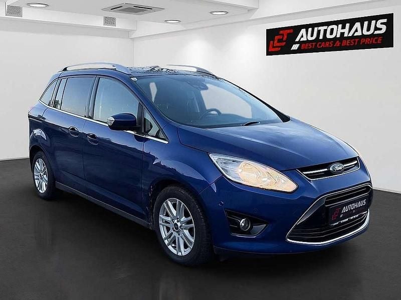 Gebraucht Ford Grand C-Max Titanium 163 PS (119 kW) 2014 Blau Van / Kleinbus
