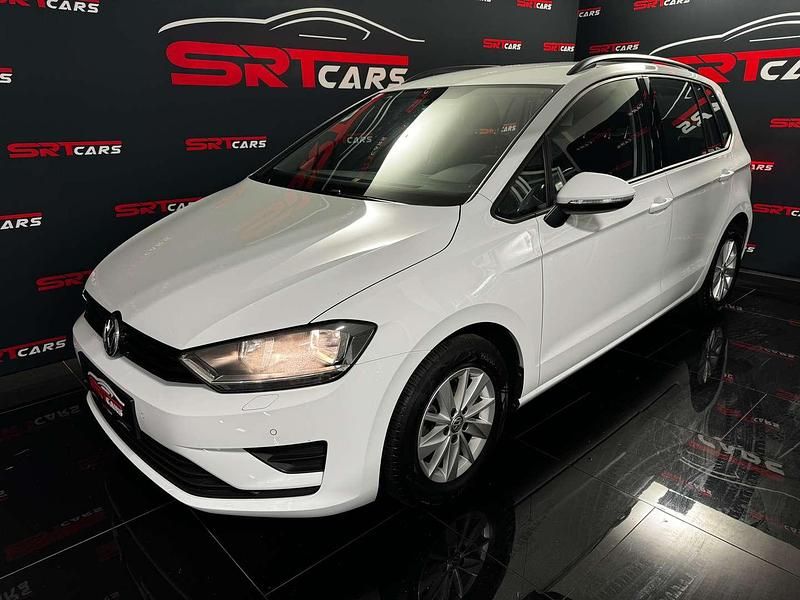 Gebraucht VW Golf Sportsvan Comfortline 110 PS (80 kW) 2014 Weiß Van / Kleinbus