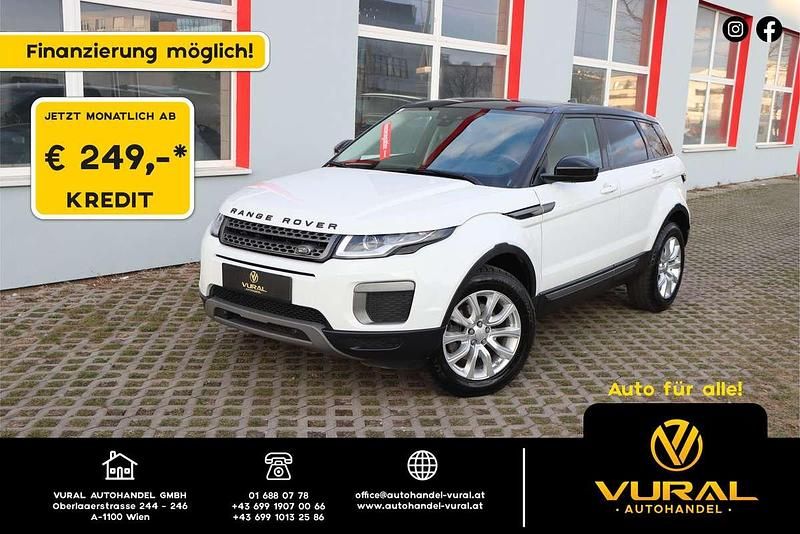 Weiß Gebraucht 2017 Land Rover Range Rover evoque Pure SUV | € 21.890 (Etwas zu teuer) - Bild 1/4