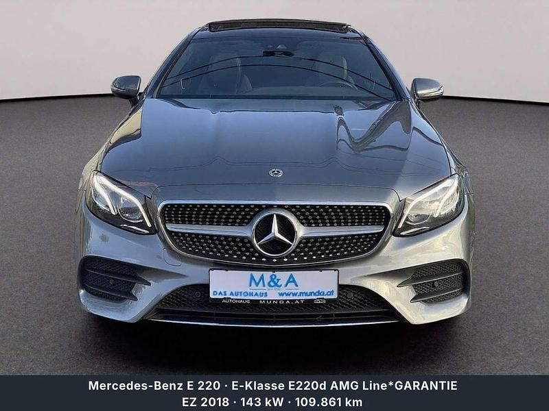 Gebraucht Mercedes E220 AMG line 194 PS (142 kW) 2018 Grau Coupé
