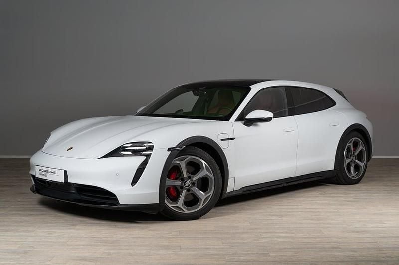 Gebraucht Porsche Taycan 4S Cross Turismo 359 kW (489 PS) 2021 Weiss  metallic Limousine