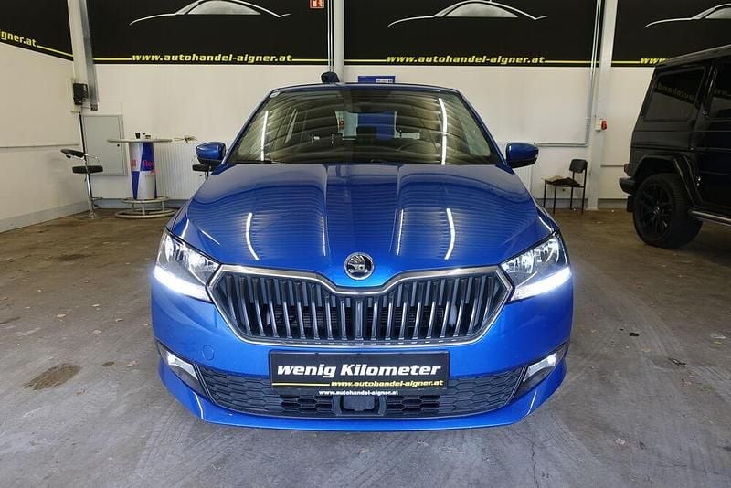 Gebraucht Skoda Fabia Ambition 95 PS (69 kW) 2018 Blau Kleinwagen