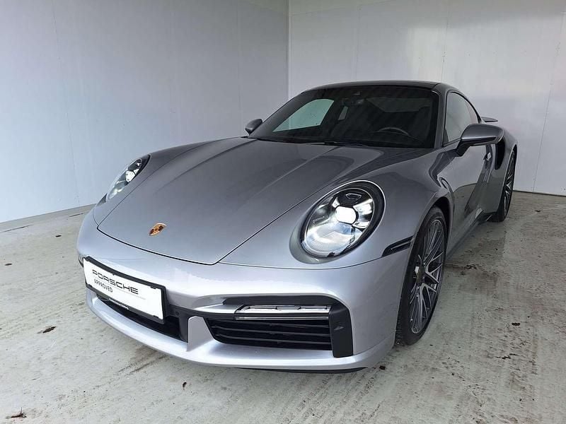 Hellgrau metallic Gebraucht 2021 Porsche 911 Turbo Coupé | € 238.000 - Bild 1/4