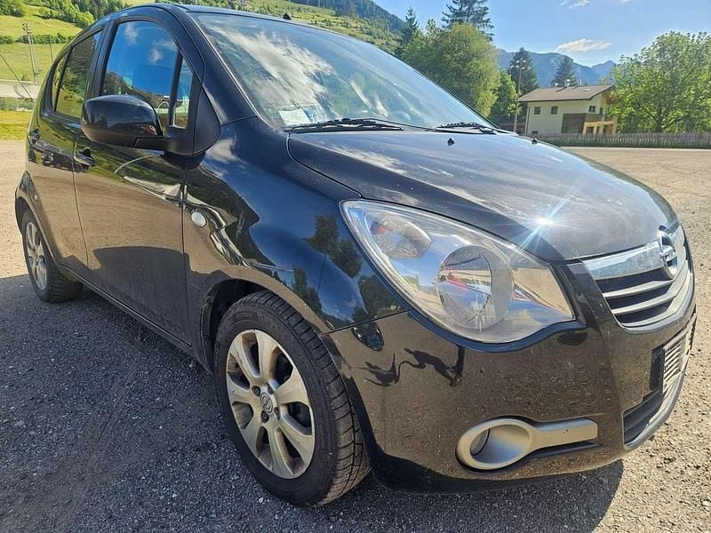 Schwarz Gebraucht 2009 Opel Agila Kleinwagen | € 990 - Bild 1/4