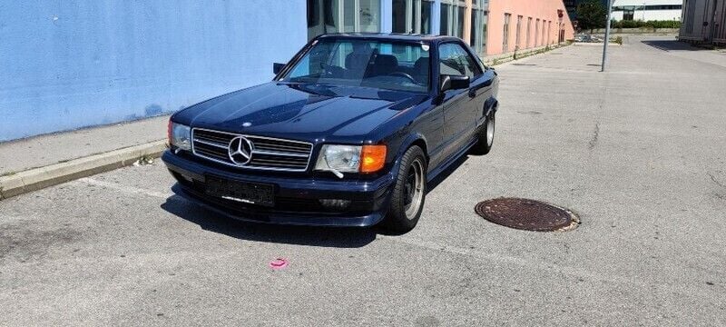 Gebraucht Mercedes 500 231 PS (169 kW) 1983 Dunkelblau Coupé