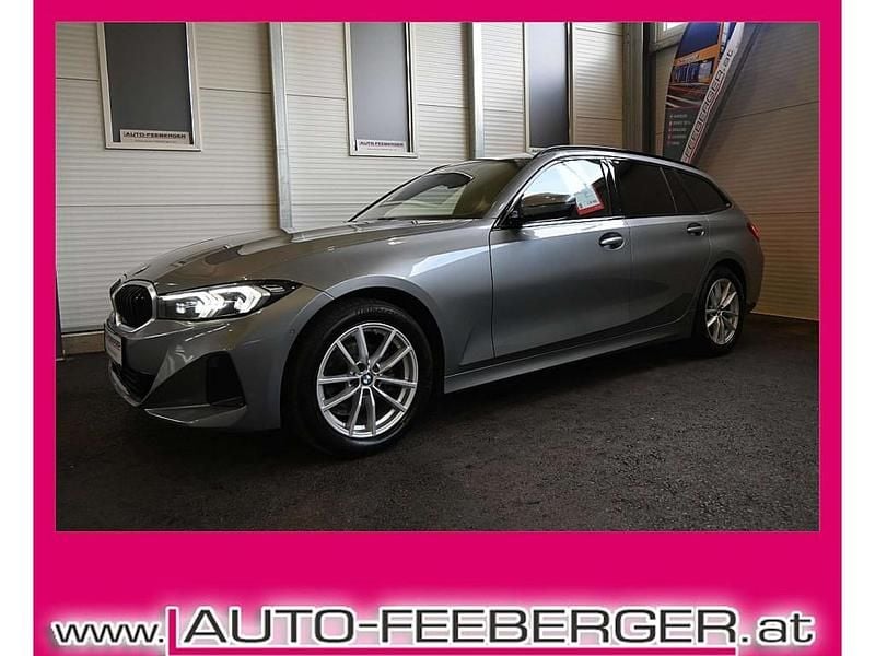 Schwarz Gebraucht 2023 BMW 318 Shadowline Kombi | € 30.990 (Superpreis) - Bild 1/4