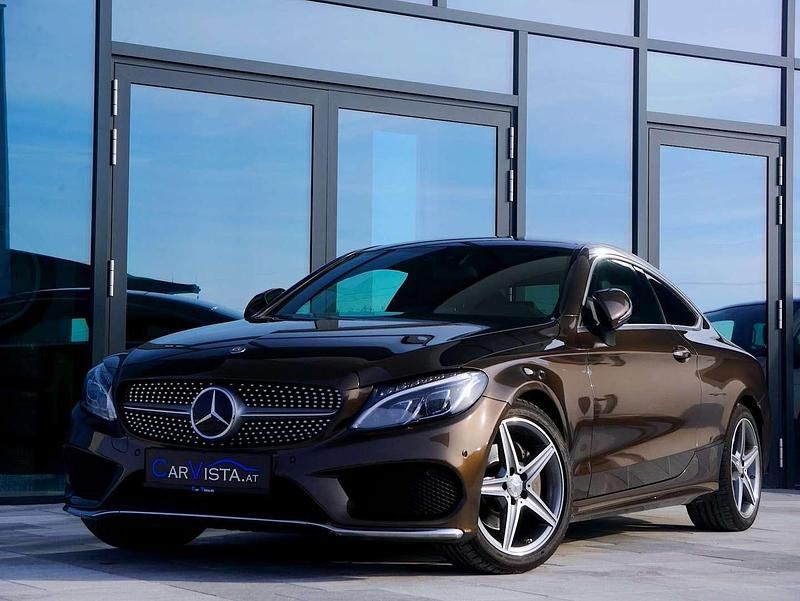 Gebraucht 2015 Mercedes C200 AMG line Coupé | € 25.890 (Fairer Preis) - Bild 1/4