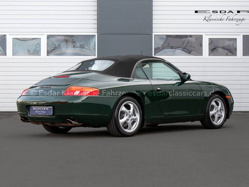 Gebraucht Porsche 911 Carrera Cabriolet 300 PS (220 kW) 1998 Grün Cabrio