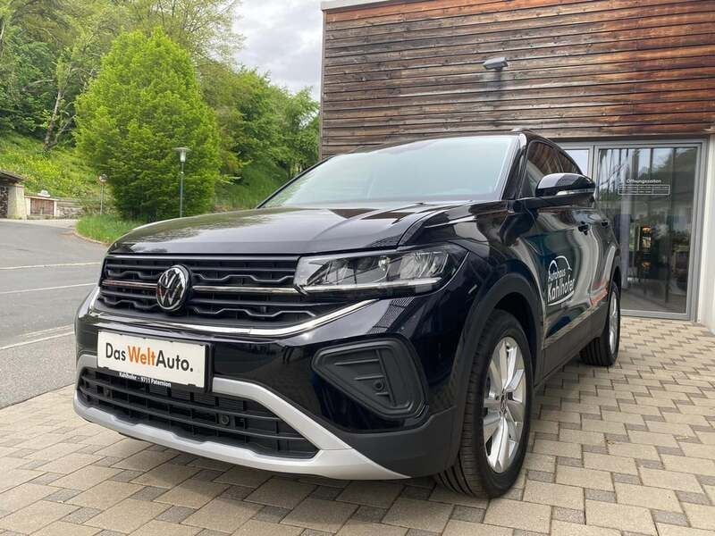 Gebraucht VW T-Cross 95 PS (69 kW) 2024 Schwarz  metallicperleffektno SUV