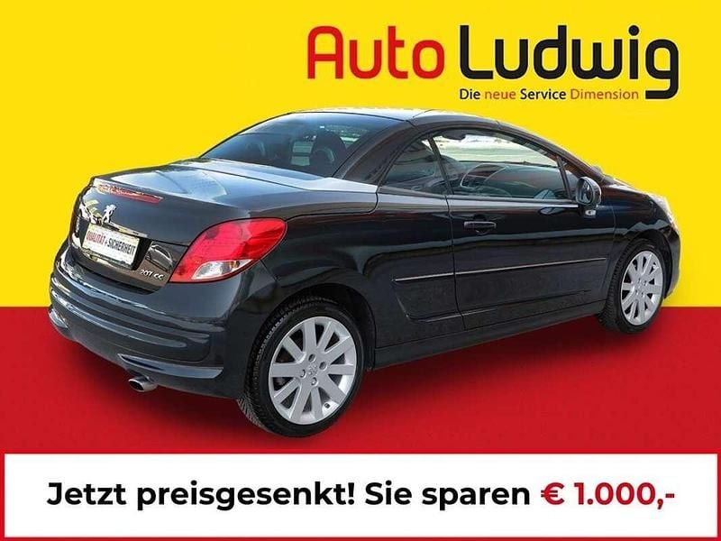 Gebraucht Peugeot 207 CC Active 120 PS (88 kW) 2011 Schwarz Cabrio
