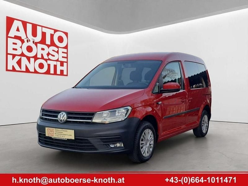 Rot Gebraucht 2016 VW Caddy Trendline Van / Kleinbus | € 14.490 (Etwas zu teuer) - Bild 1/4